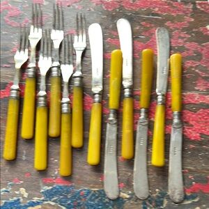Vintage Bakelite Cutlery